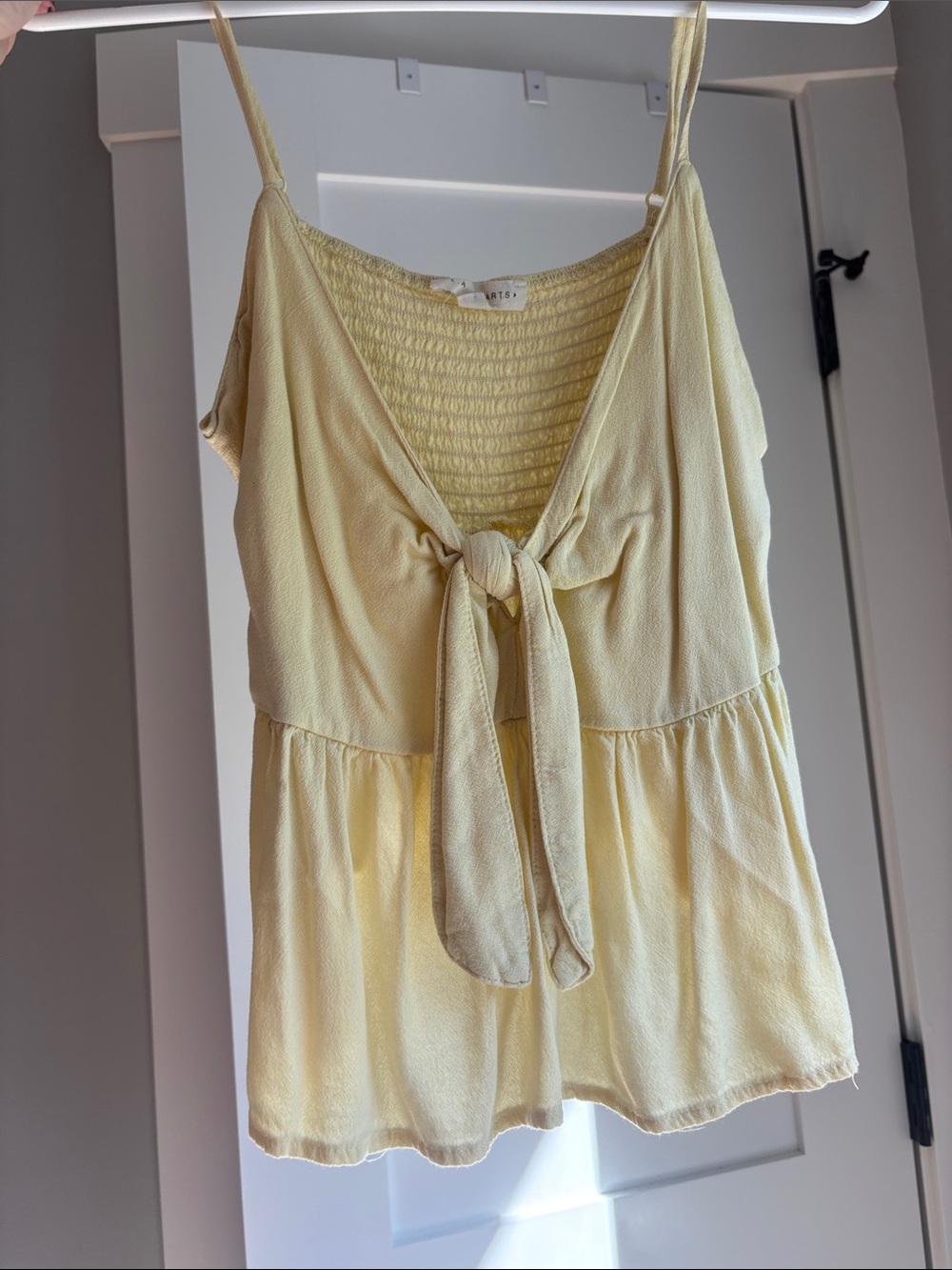 L.A. Hearts - PacSun Yellow Tie-Front Cami Top